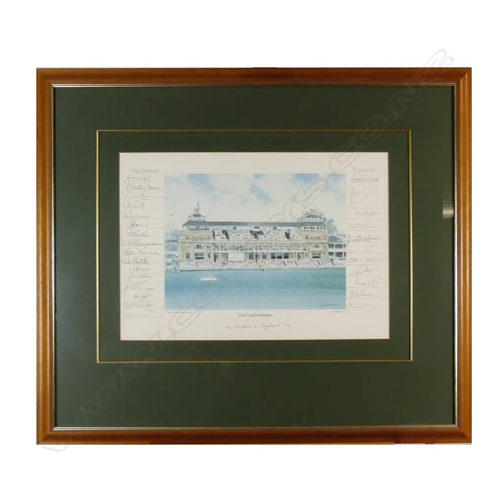 A cricketing print of The Lord’s Pavilion Image 1++
