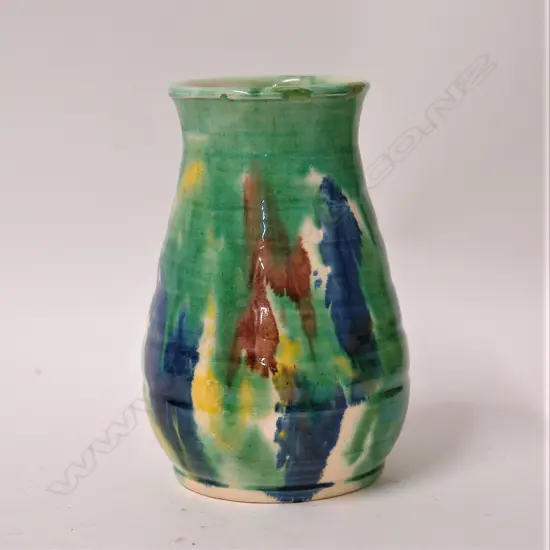 Jova Rancich 'Auckland. N.Z.' pottery vase