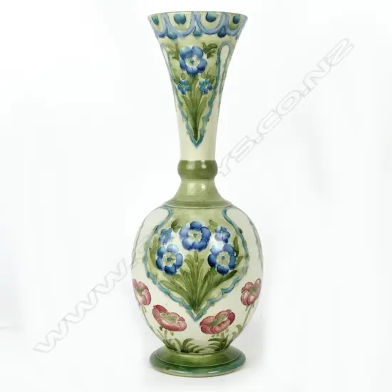 A William Moorcroft Macintyre ‘Florian Ware’ vase