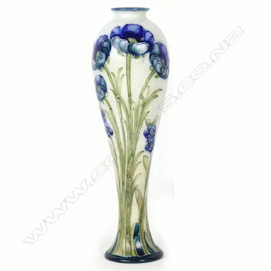 A William Moorcroft Macintyre 'Florian Ware' vase