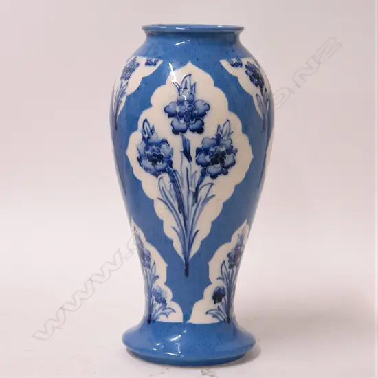 William Moorcroft ‘Late Florian’ baluster vase