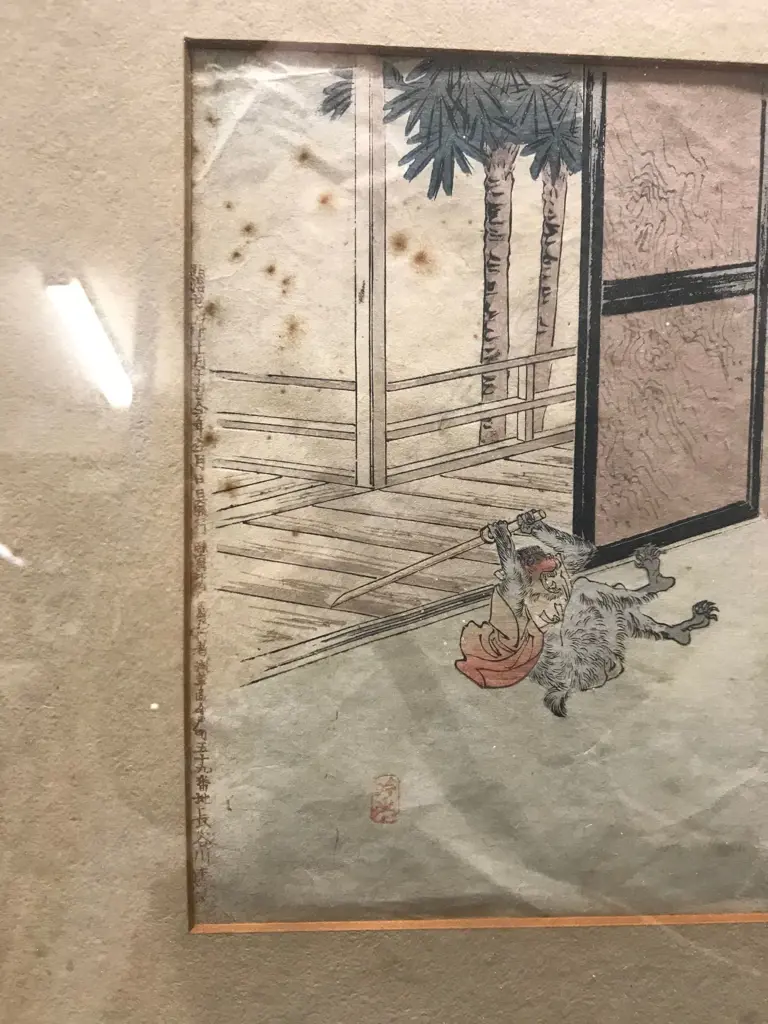 A Japanese woodblock ukiyo-e Image 1++
