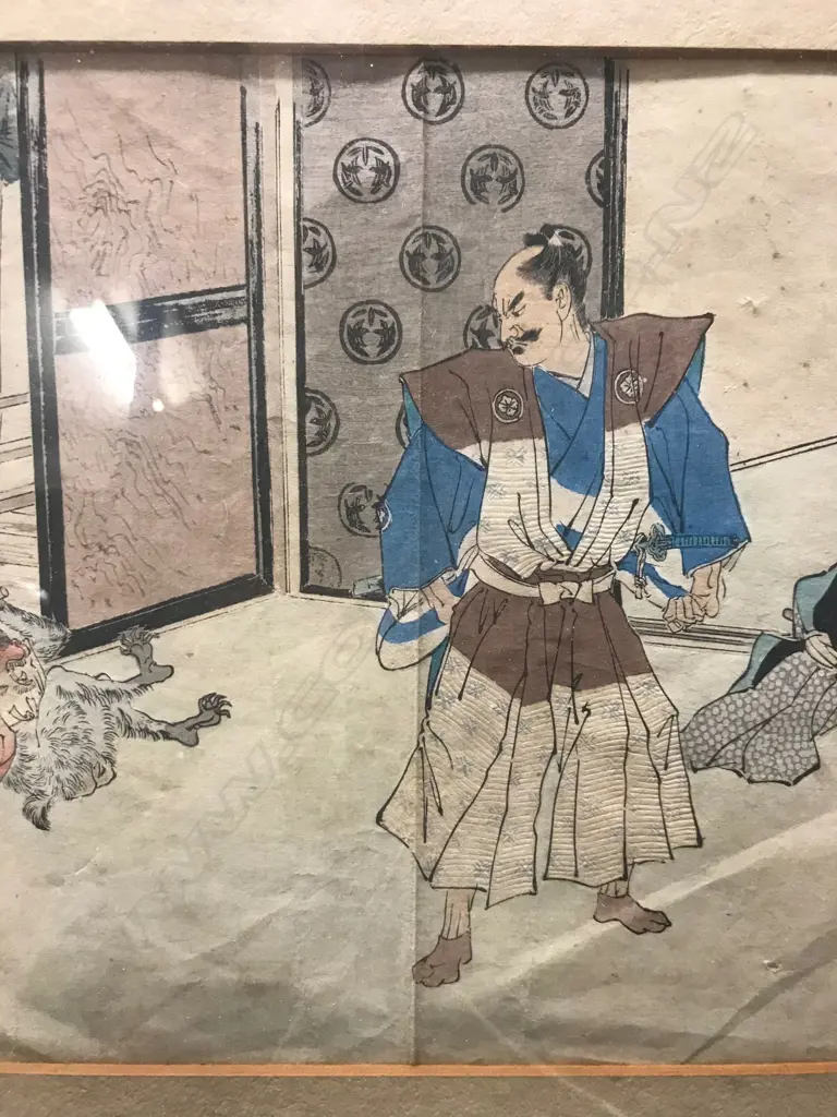 A Japanese woodblock ukiyo-e Image 1++