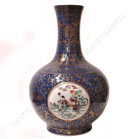 An exceptional Chinese porcelain large vase