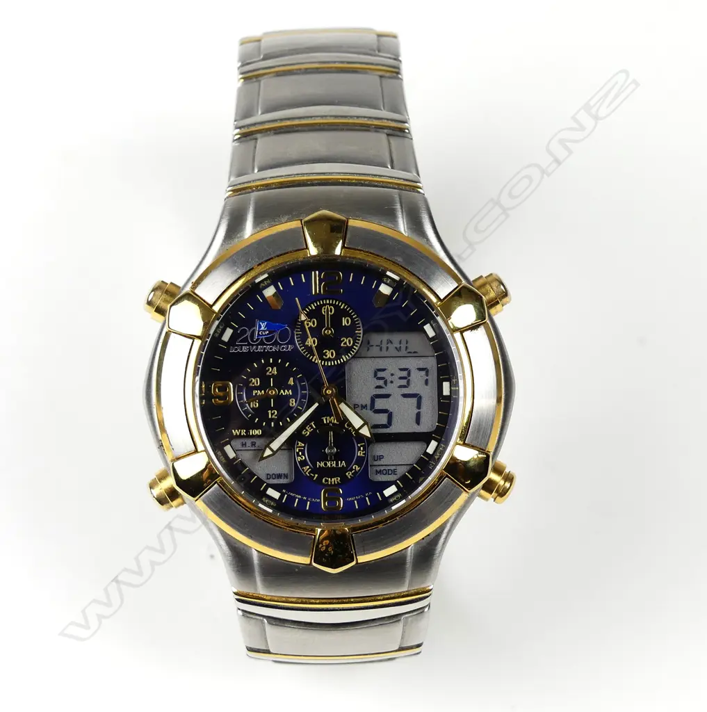 A Citizen 'Noblia' Louis Vuitton Cup 2000 wristwatch Image 1++