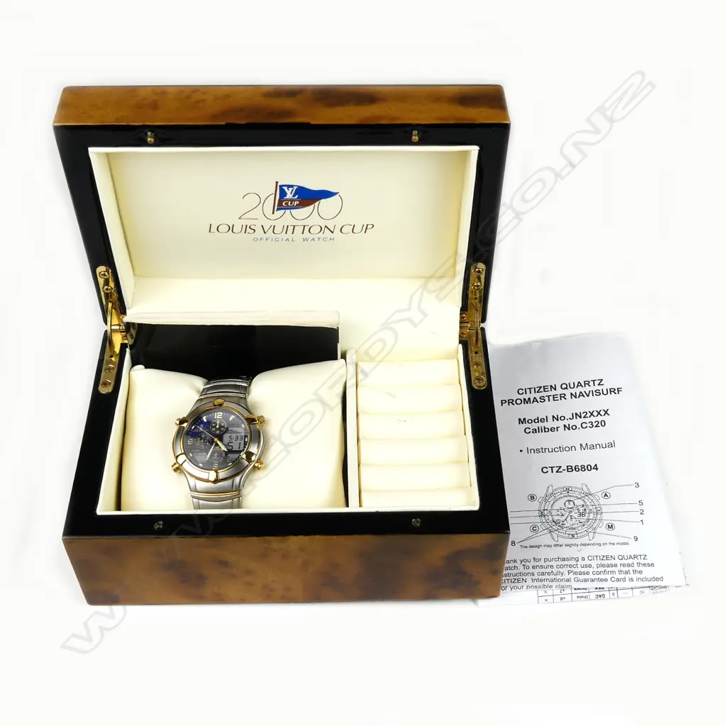 A Citizen 'Noblia' Louis Vuitton Cup 2000 wristwatch Image 1++