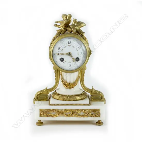 A French mantel clock