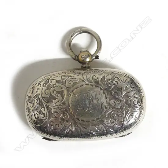 An Edwardian silver full and half sovereign case