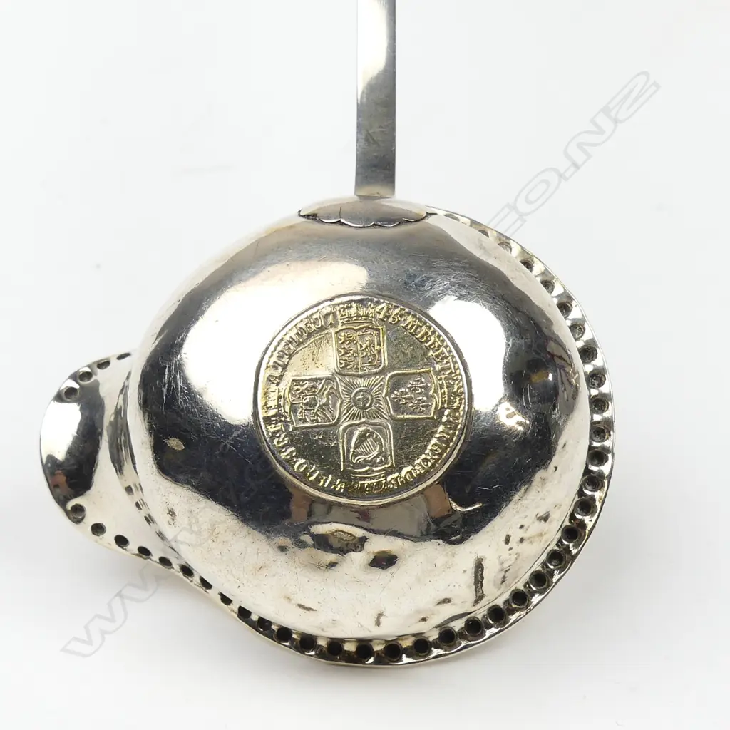 A pair of George IV silver Old English pattern tablespoons Image 1++