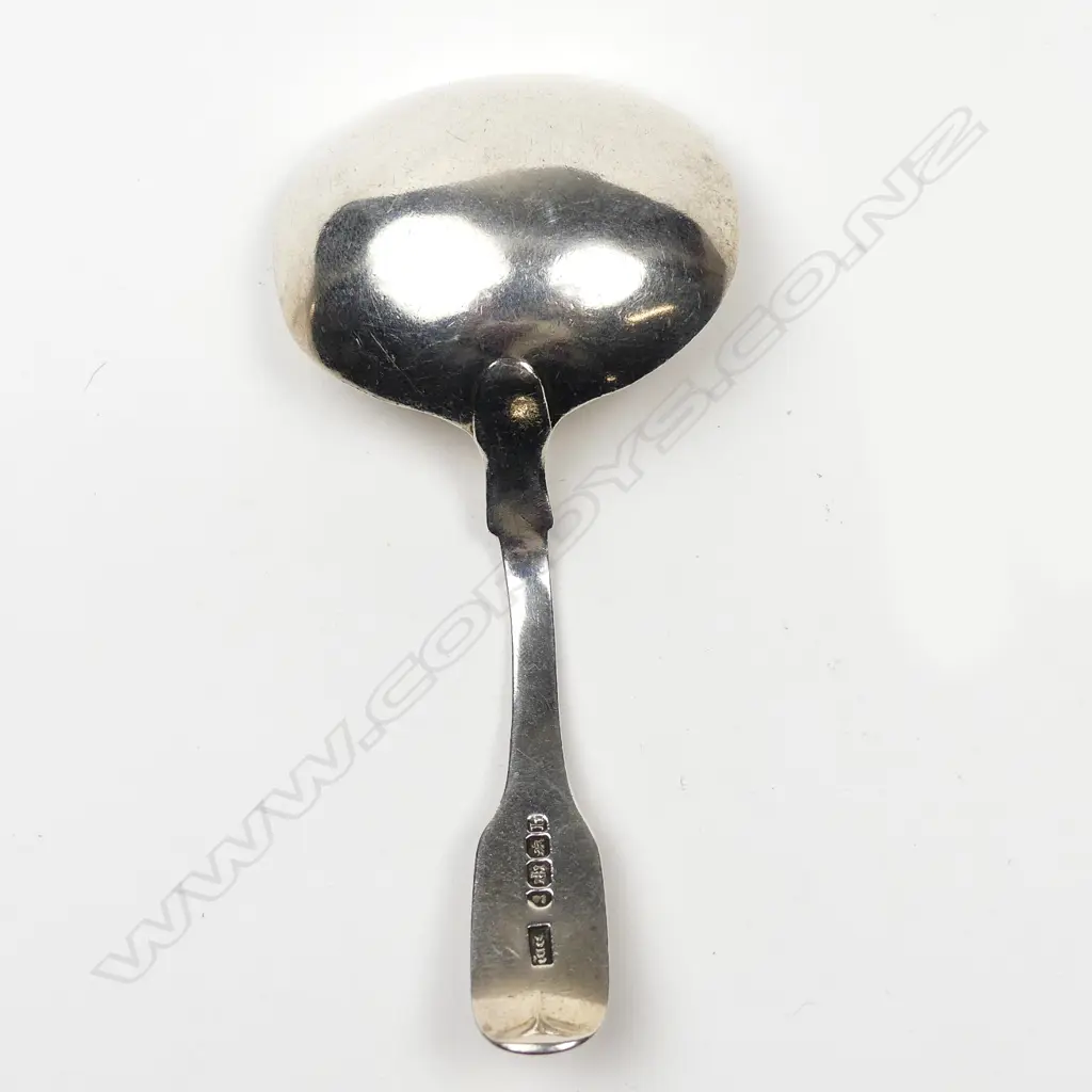 A Geo. IV silver caddy spoon Image 1++