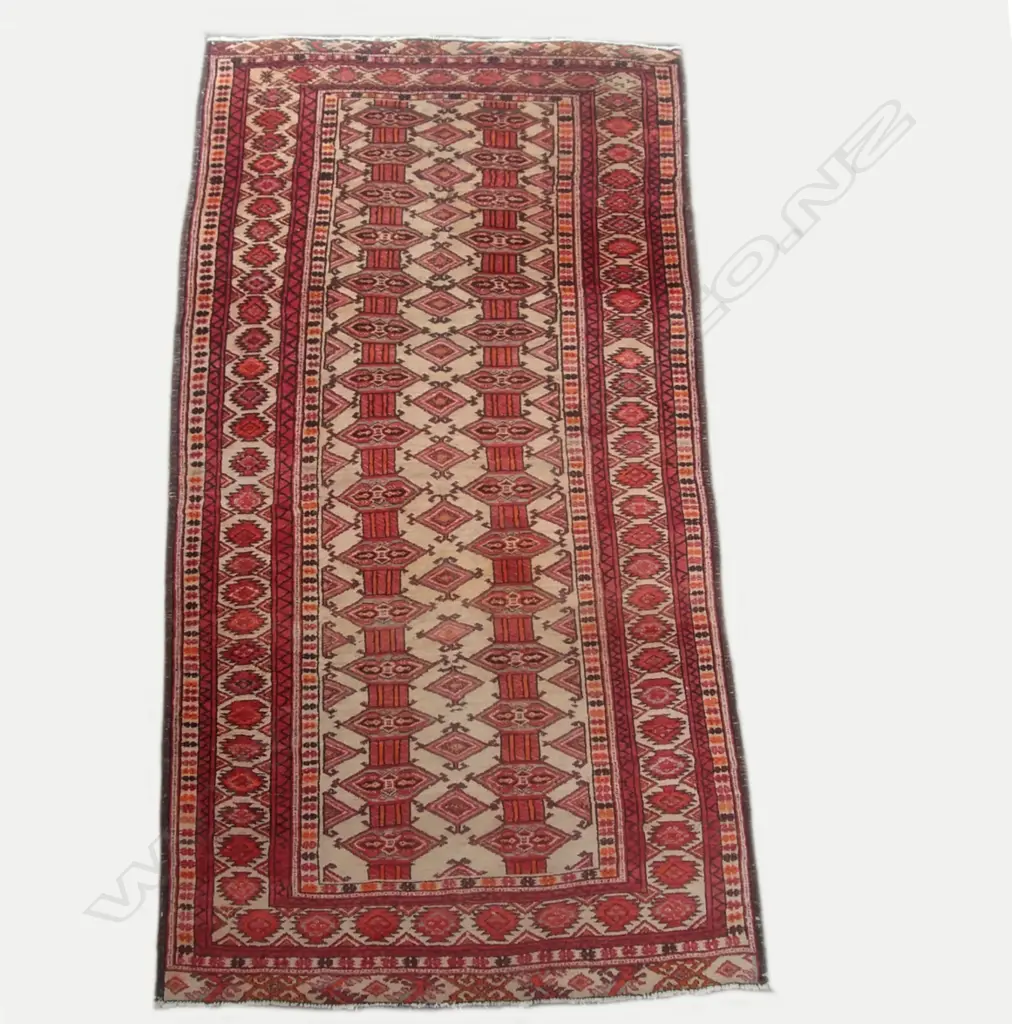 A hand knotted Persian rug Image 1++