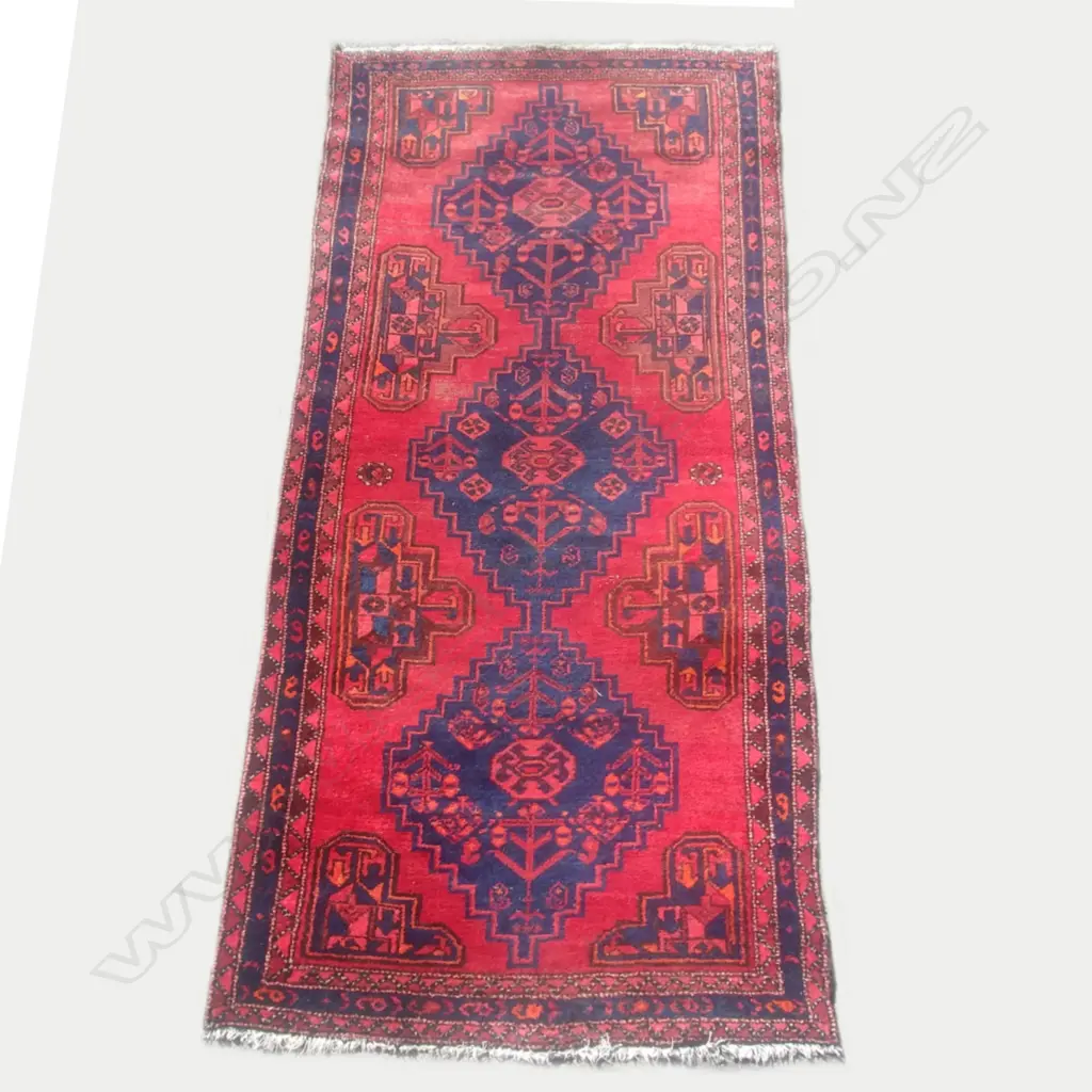 An old Turkish hand knotted rug Image 1++