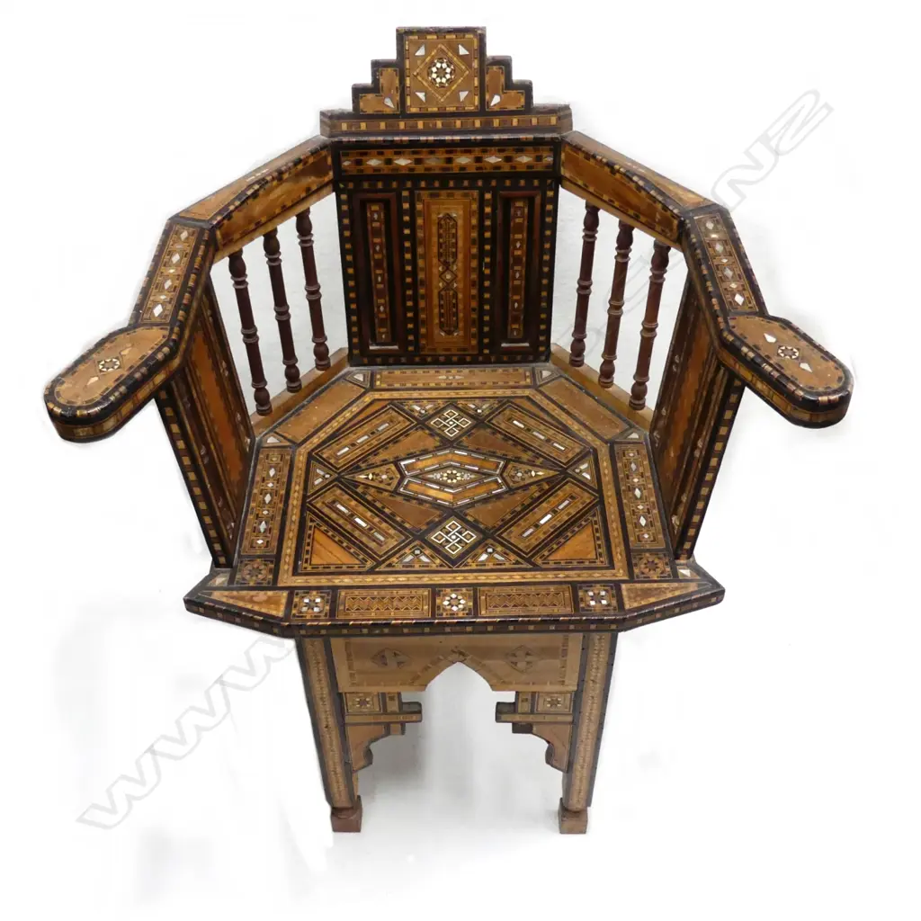A vintage Syrian chair Image 1++