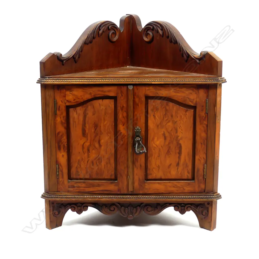A small kauri corner cabinet Image 1++