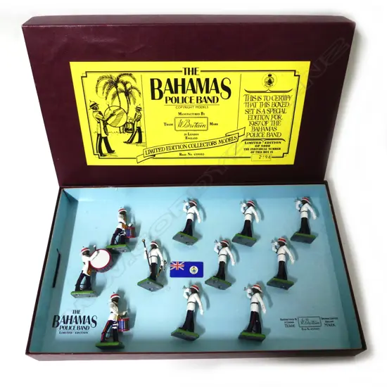 A boxed set of Britain's cast toys