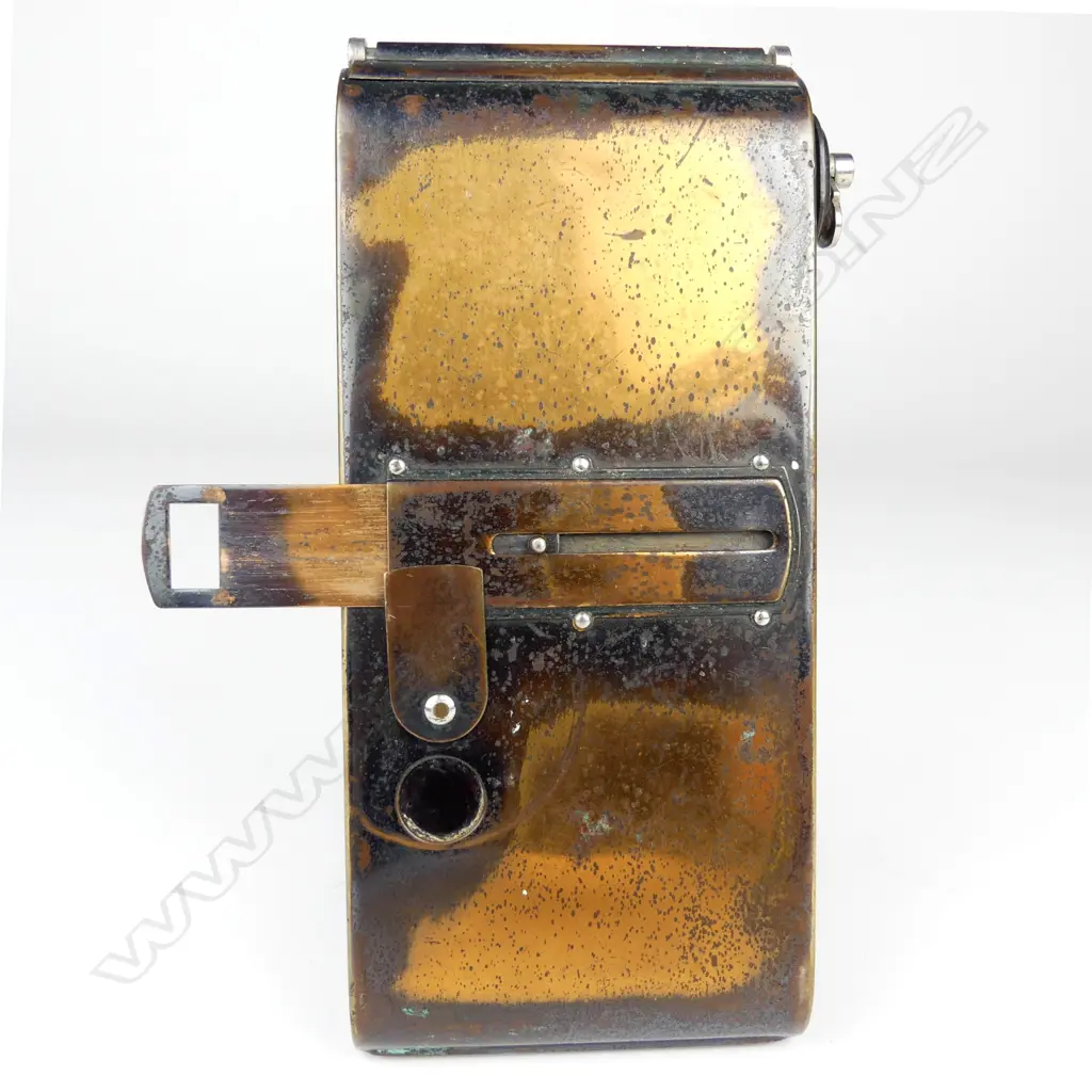 A (Houghton) Butcher's No.6 Watch Pocket Carbine 'Tropical Model' folding camera Image 1++