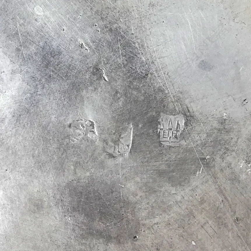 Six Dutch pewter plates Image 1++