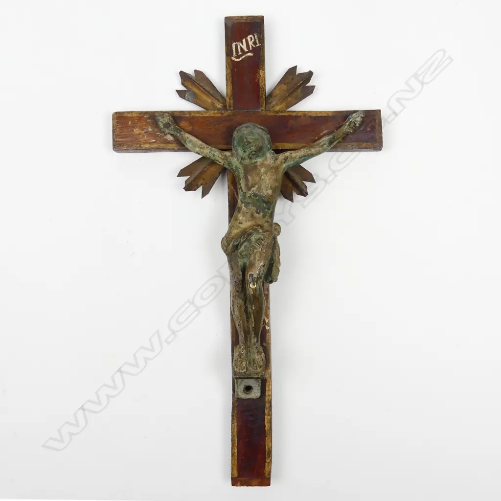 A bronze crucifix Image 1++