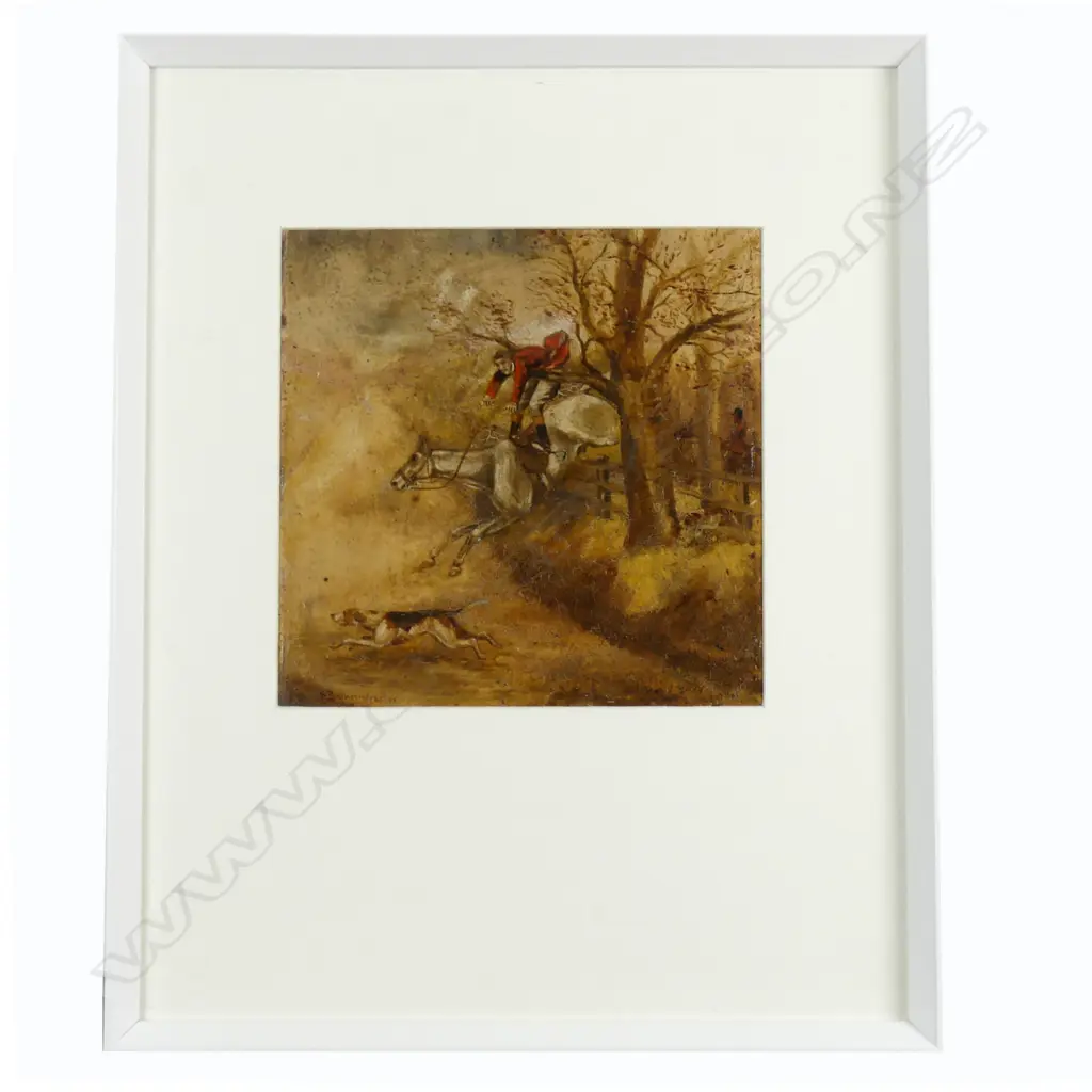 A pair of naive oils on board Image 1++