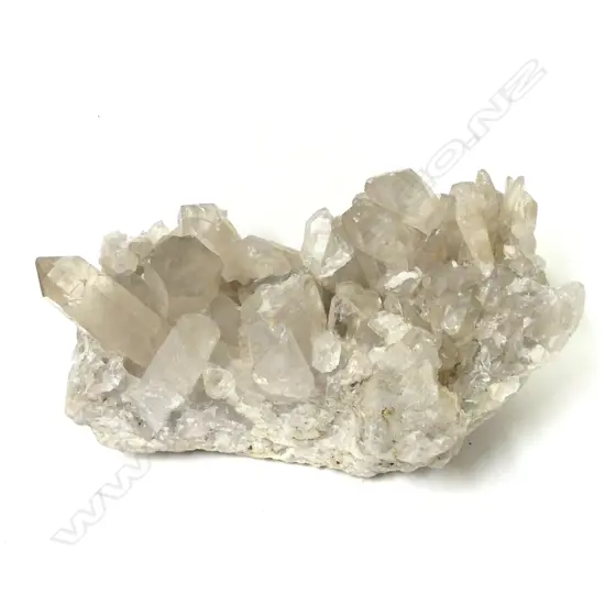 A large piece of quartz crystal