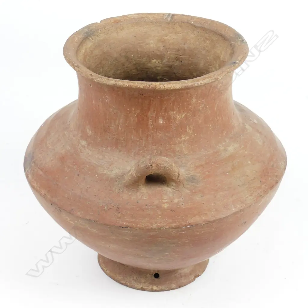 An early redware terracotta baluster jar Image 1++