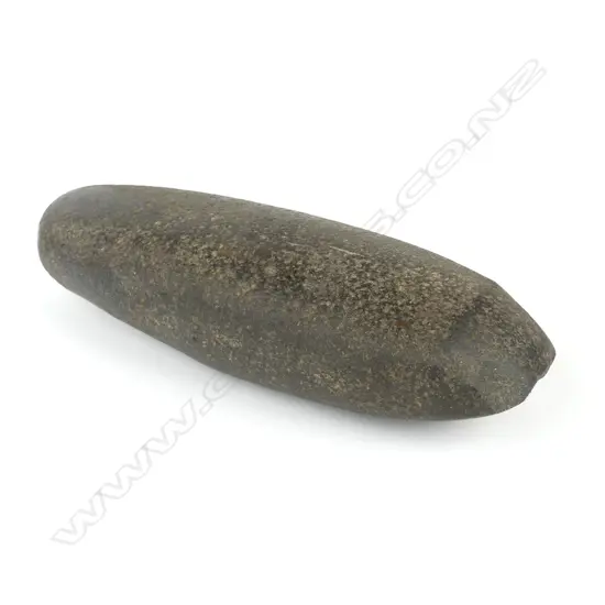 A Maori pre-European argillite toki (adze)