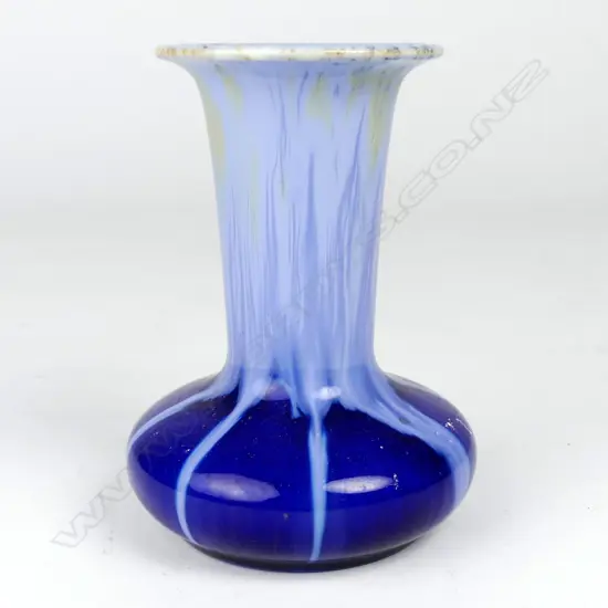 An Aultcliff blue vase