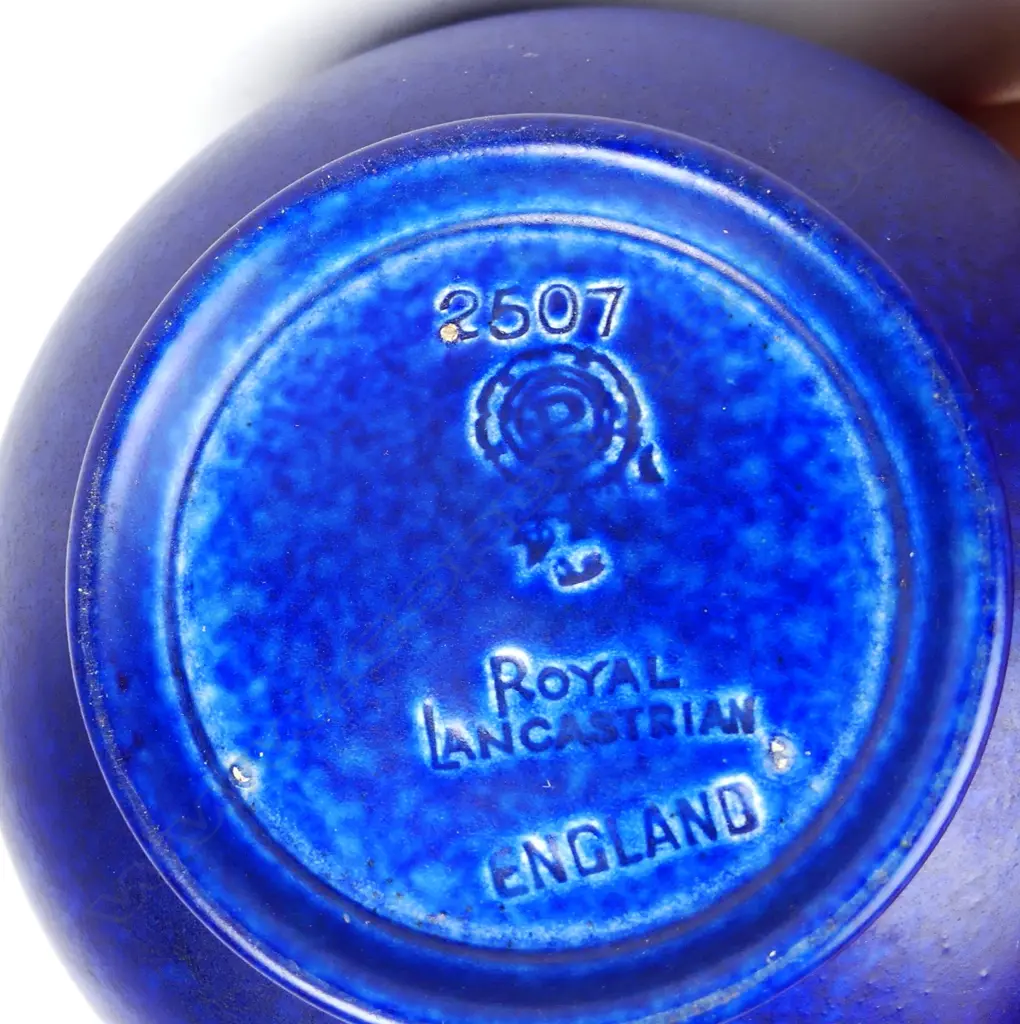 A Pilkington Lancastrian blue vase Image 1++