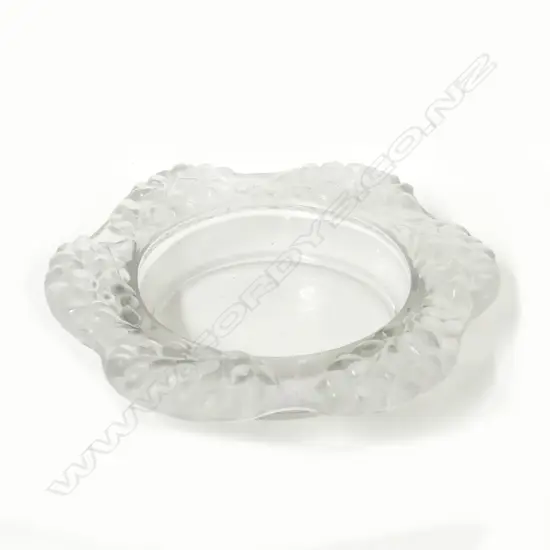 A Lalique bon-bon dish