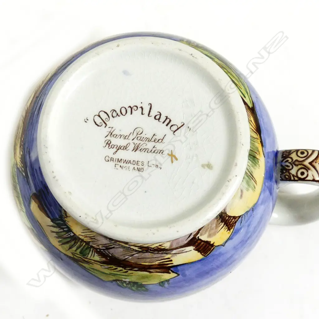 A vintage Grimwades Ltd 'Maoriland' jug Image 1++