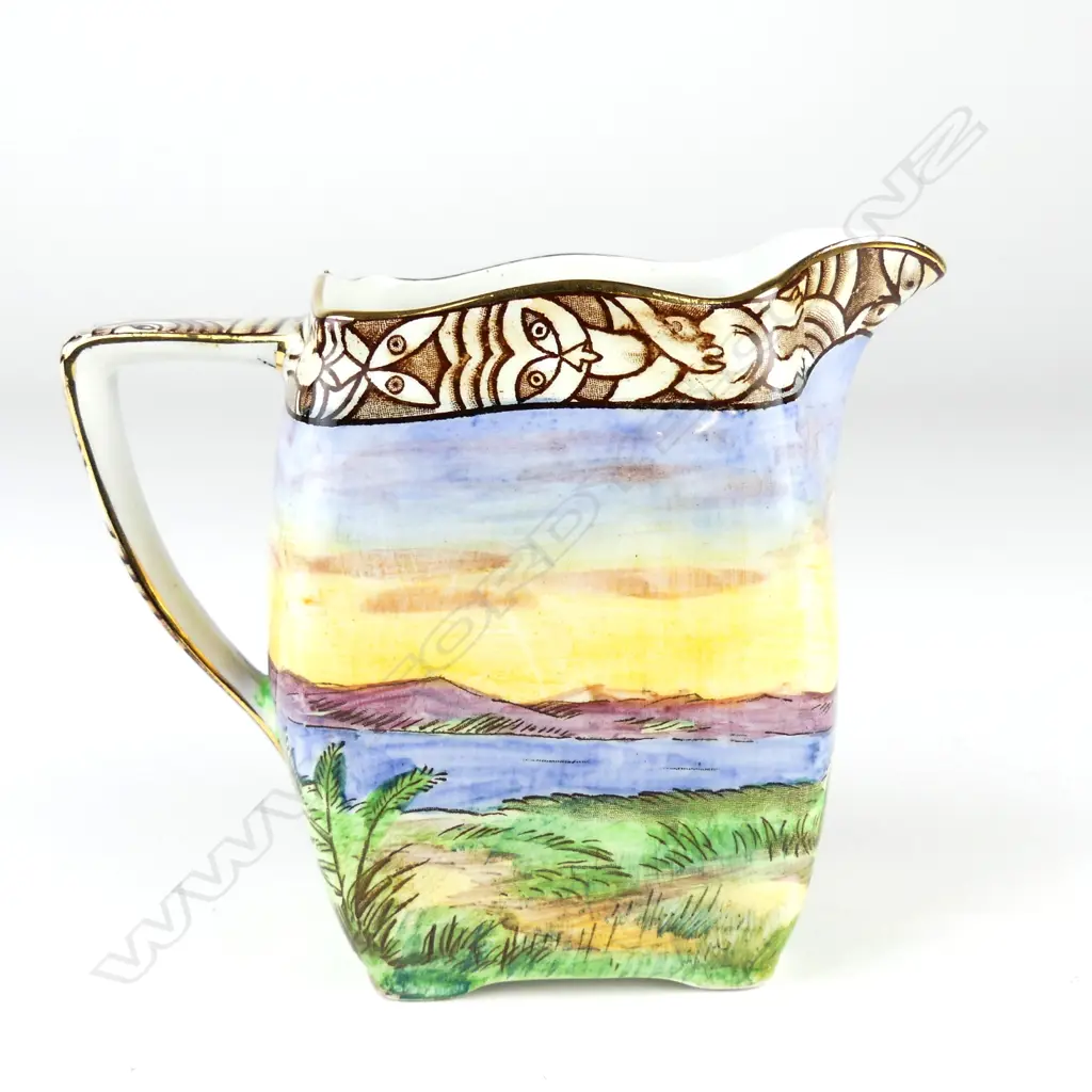 A vintage Grimwades Ltd 'Maoriland' jug Image 1++