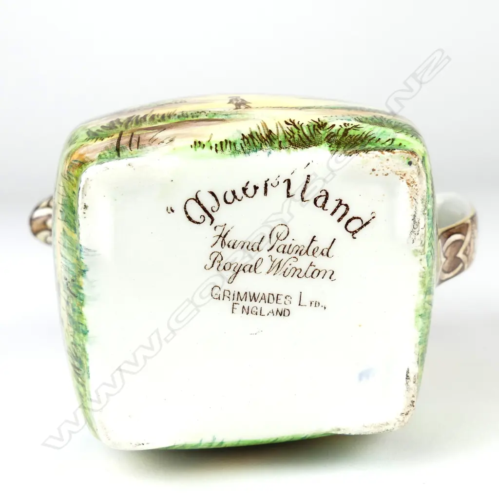 A vintage Grimwades Ltd 'Maoriland' jug Image 1++