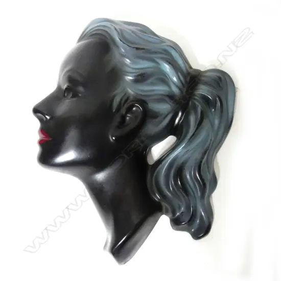 A West German ceramic wall plaque