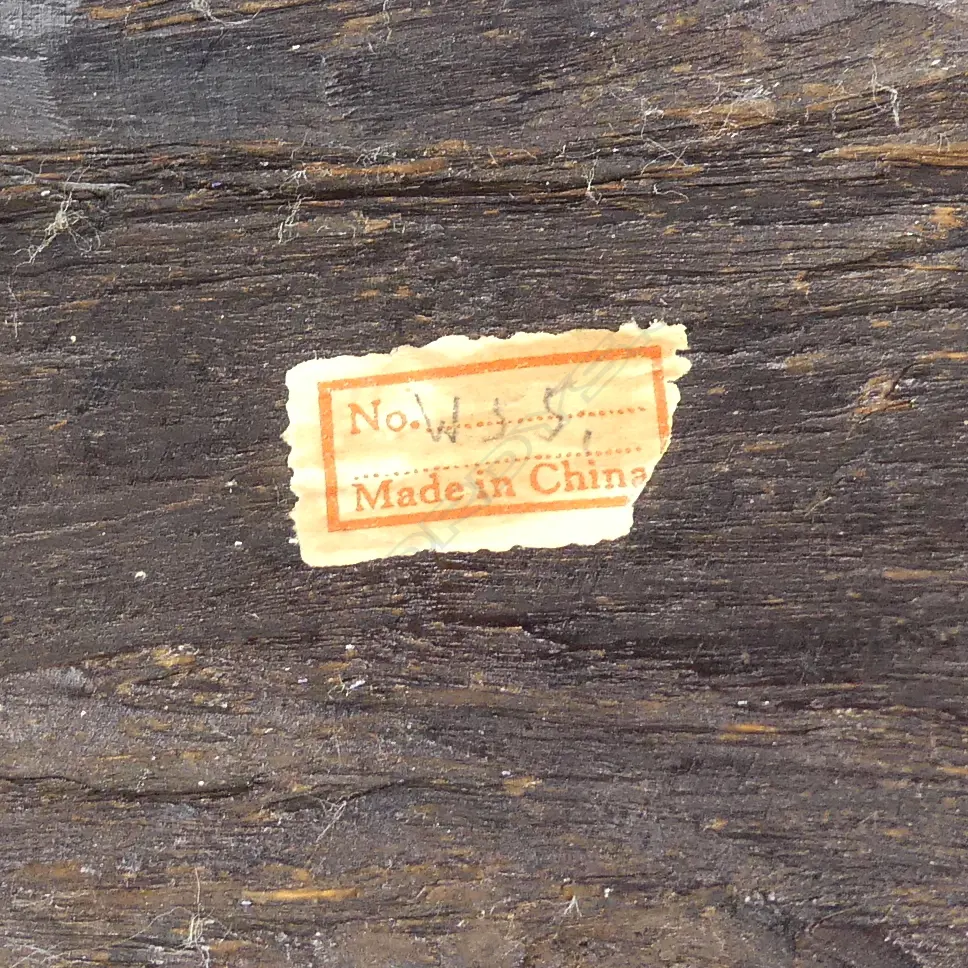 A Chinese rosewood statuette of Budai Image 1++