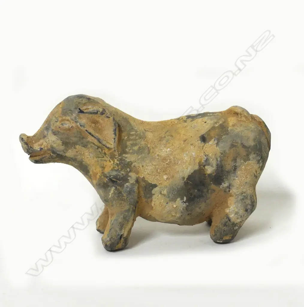 A pottery Han style figure Image 1++