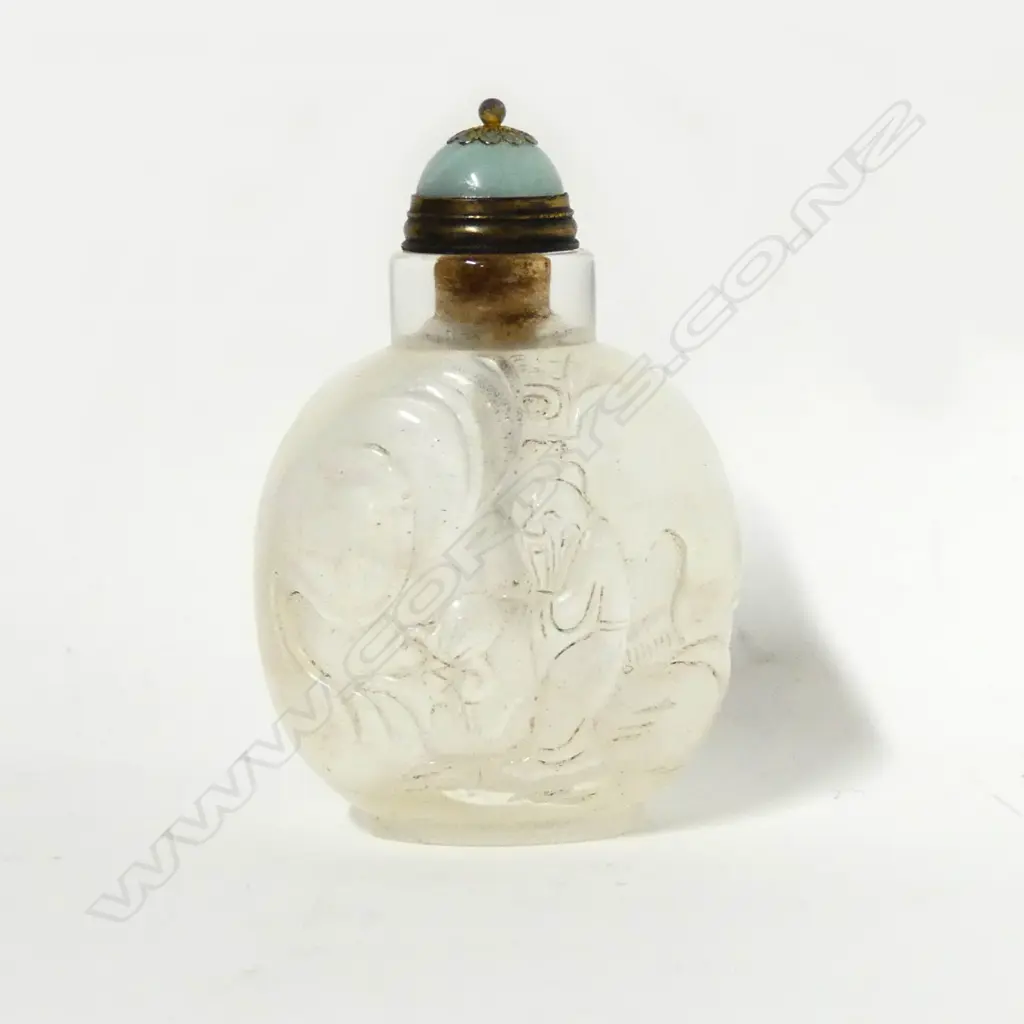 A Chinese rock crystal snuff bottle Image 1++