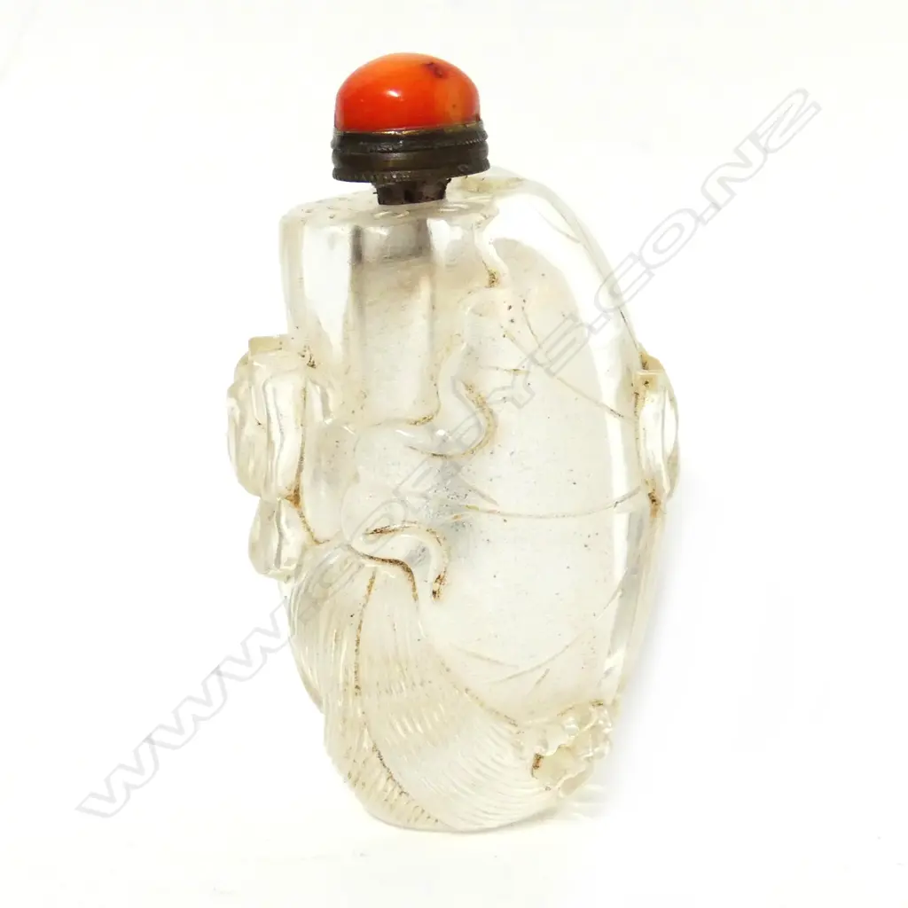 A Chinese rock crystal snuff bottle Image 1++