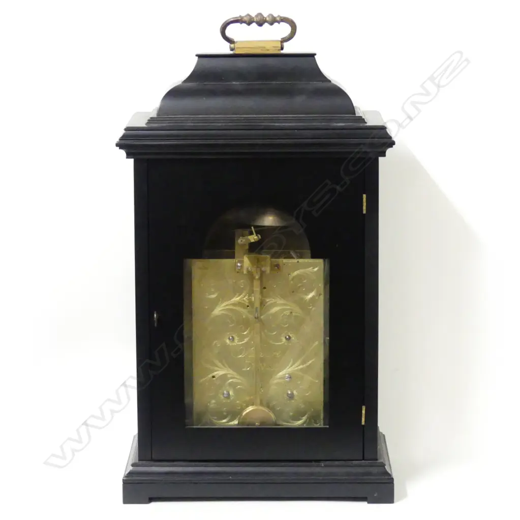 A Georgian bracket clock Image 1++