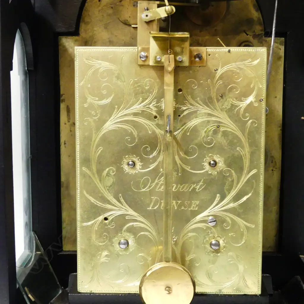 A Georgian bracket clock Image 1++