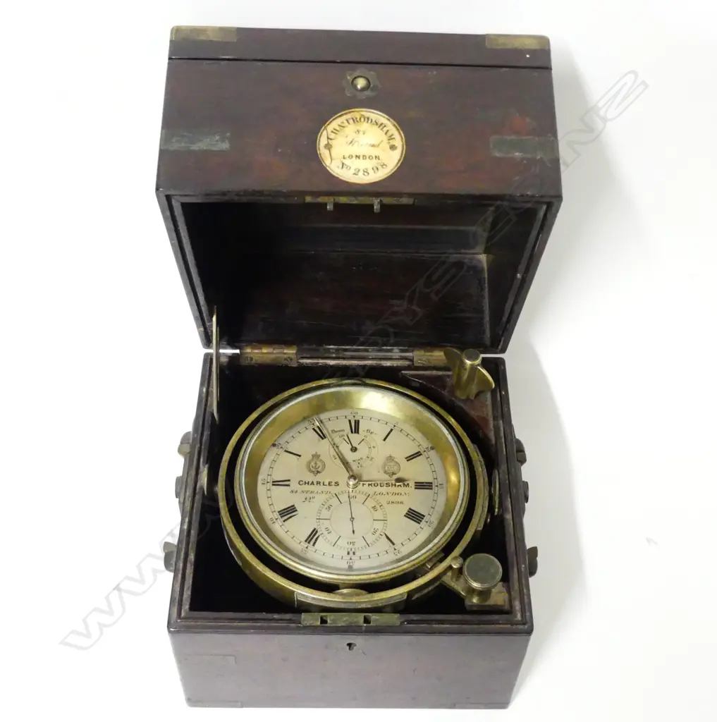 A marine chronometer by Charles Frodsham Image 1++
