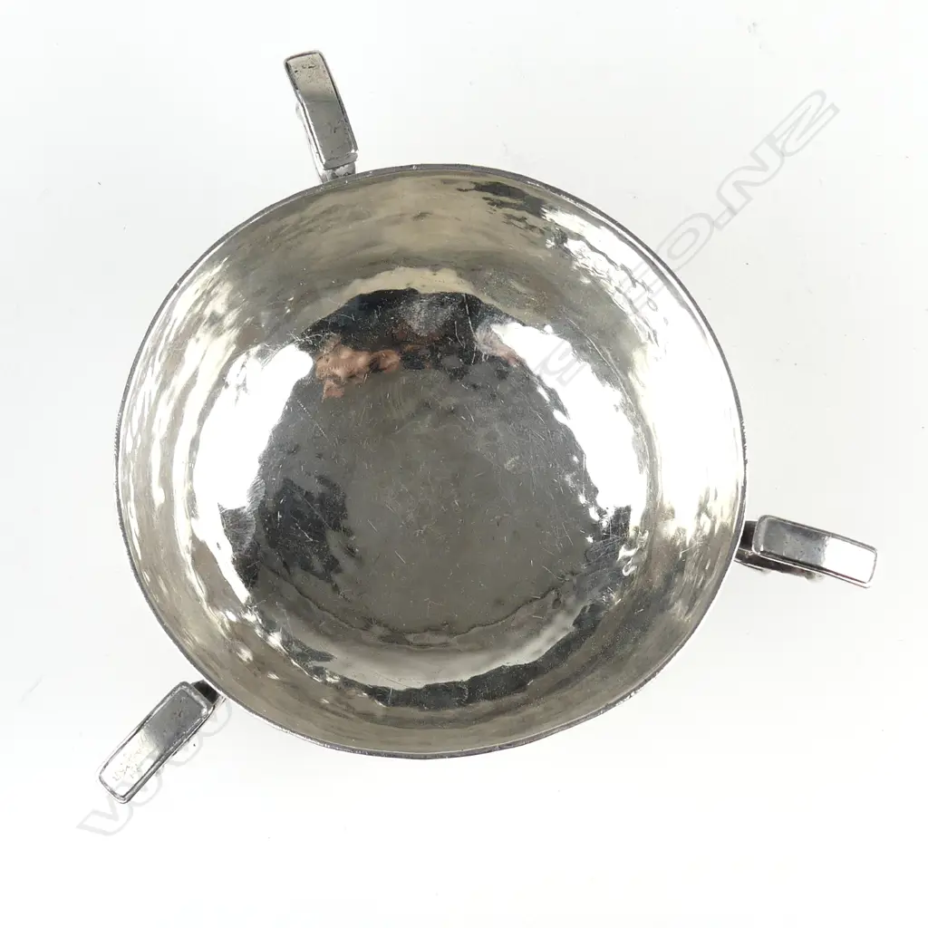 An Edwardian silver Arts and Crafts tyg Image 1++
