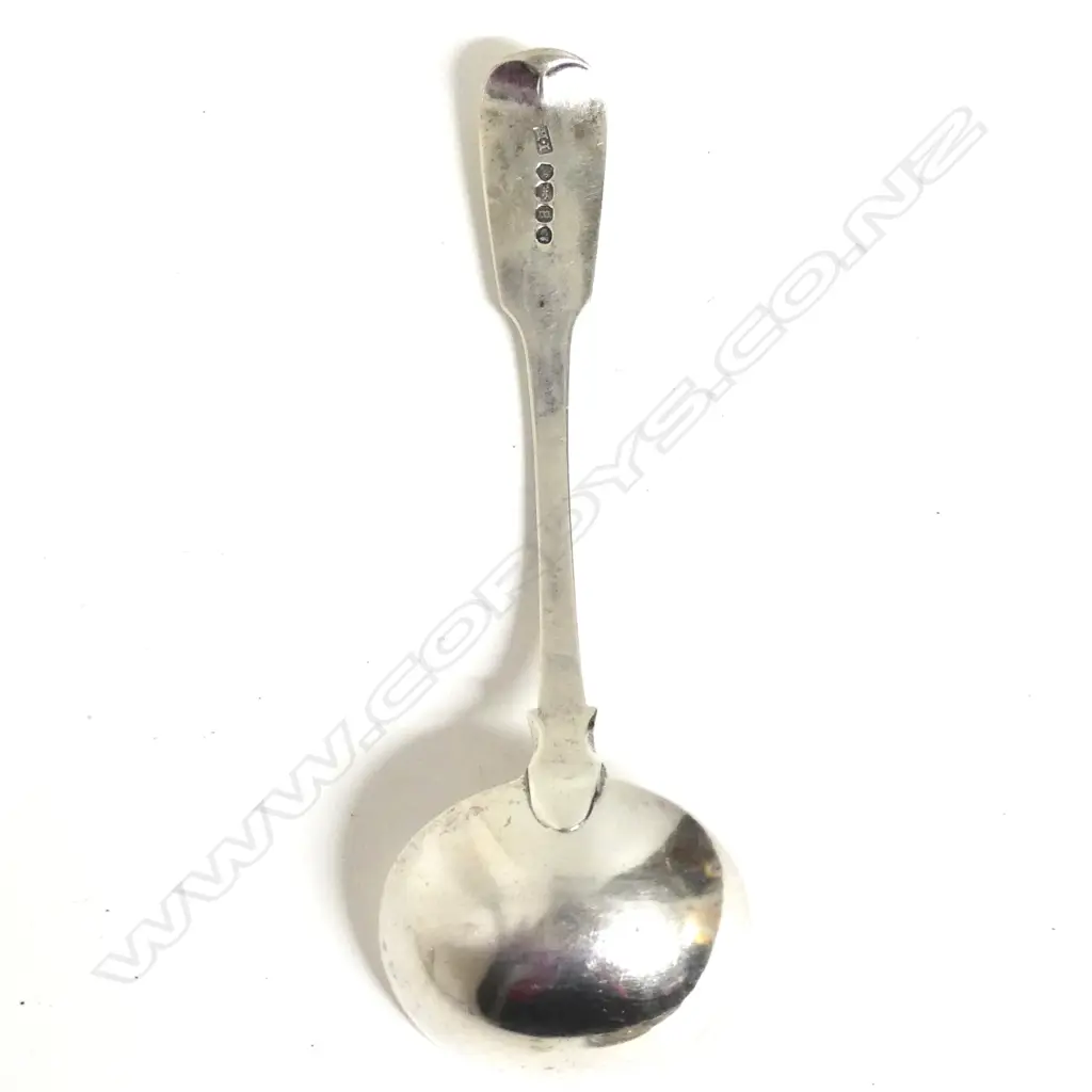 A George IV silver sauce ladle Image 1++