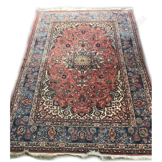A large Persian carpet