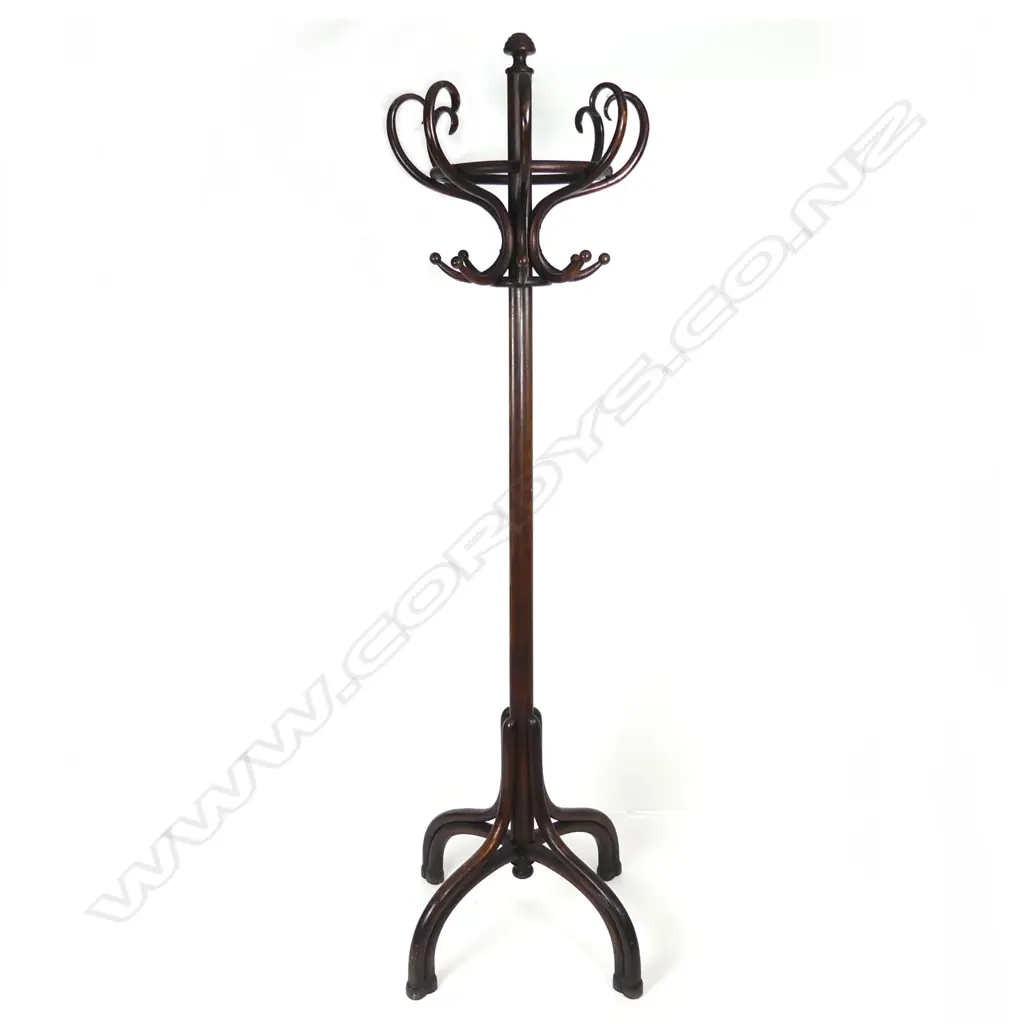 A late Victorian Bentwood coat rack Image 1++