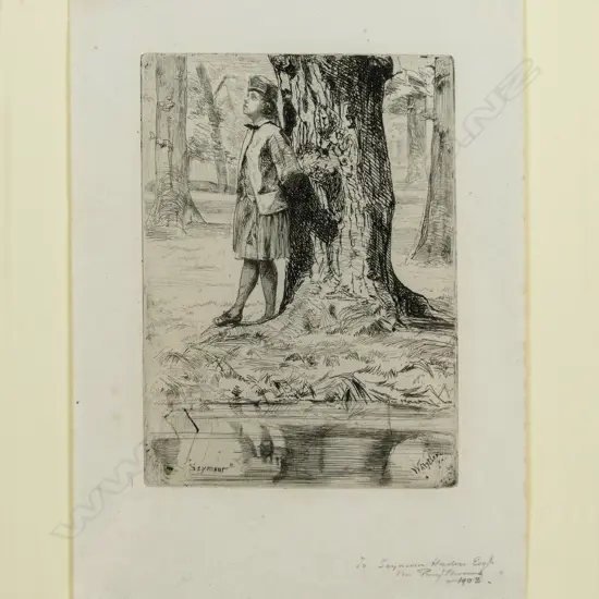 James Abbot McNeill Whistler (American 1834-1903)