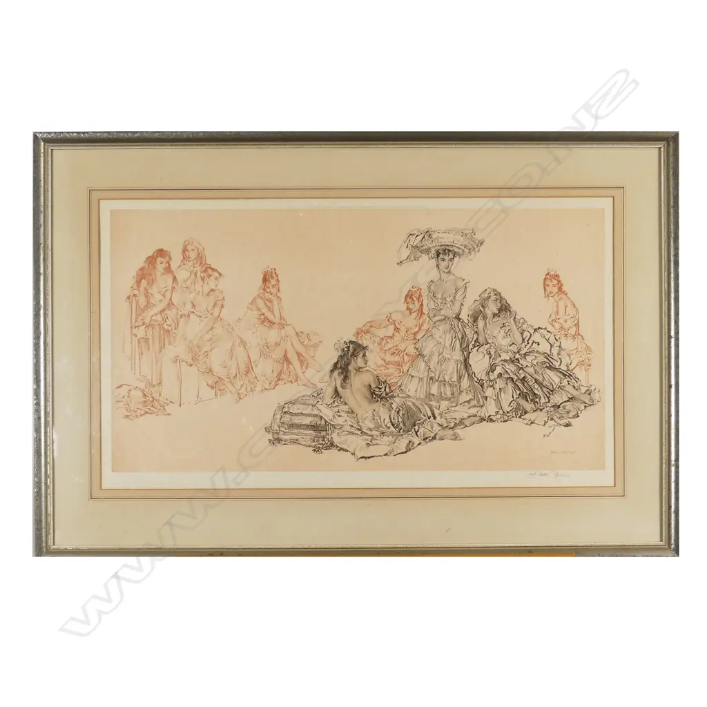 Sir William Russell Flint print Image 1++