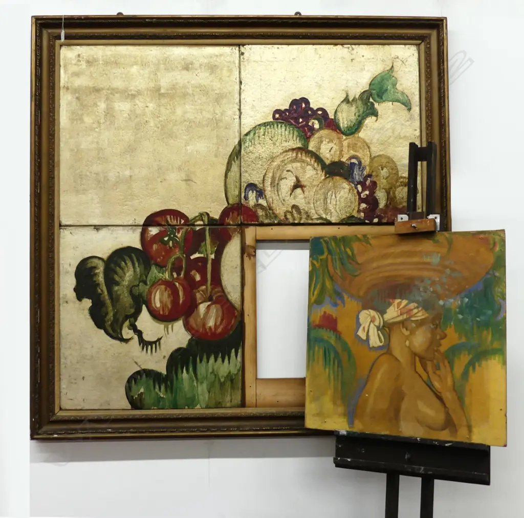 Frank Brangwyn (UK 1867-1956) Study for Empress of Britain mural Image 1++