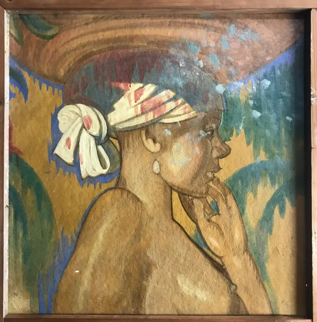 Frank Brangwyn (UK 1867-1956) Study for Empress of Britain mural Image 1++