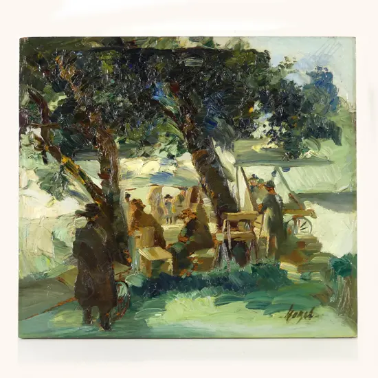 Hans Eduard Kozel (German b.1875) attributed