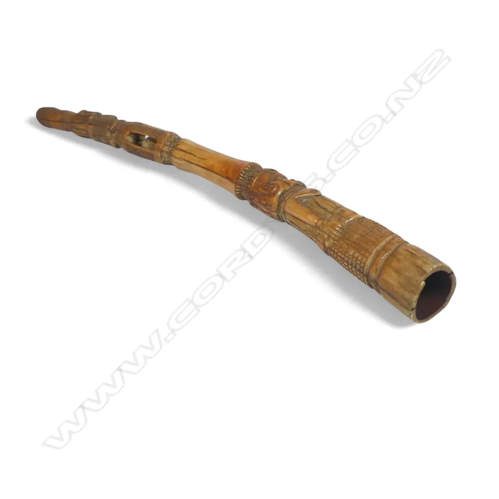 An early Nigerian carved ivory tusk section, Image 1++